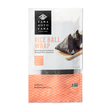 Rice Ball Wrap: Individually Packaged Roasted Sushi Nori Seaweed